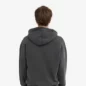 Veste Oversized à Capuche Zipée Faded Black
