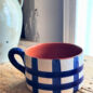 Flat Mug Bleu Marine