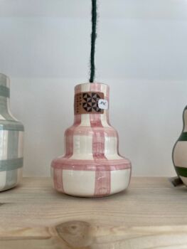 Stepped mini vase mauve