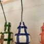 Gourde Mini Vase Bleu