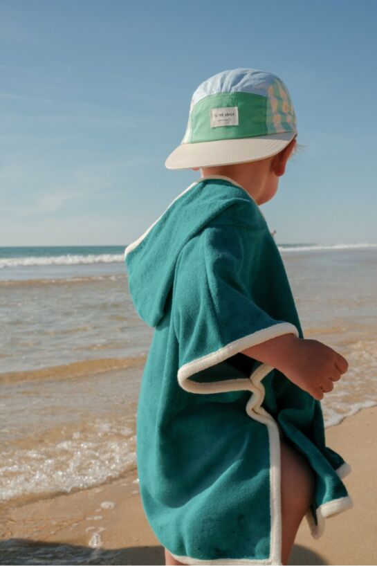 Poncho Turquoise Seaside 1-3 Ans