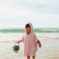 Poncho Rose Seaside 1-3 ans