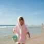 Poncho Rose Seaside 1-3 ans