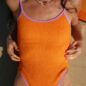 Maillot De Bain Incas Orange