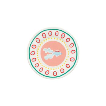 Assiette poisson guppy