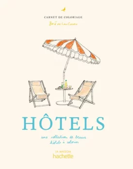 Livre coloriage hôtels