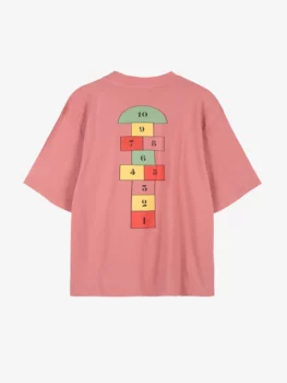 Tee shirt rose hopscotch