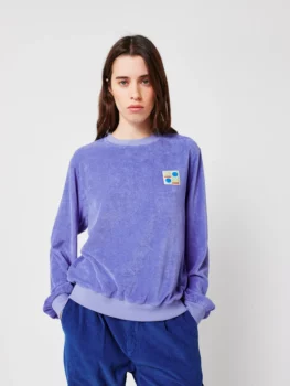 Sweat éponge violet have fun