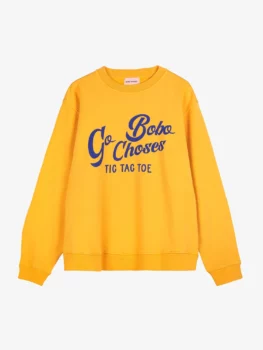 Sweat jaune go bobo choses
