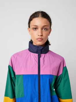 Coupe vent colorblock