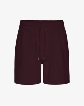 Short twill oxblood red