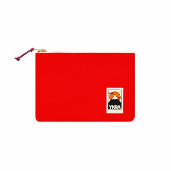 Pouch trousse rouge
