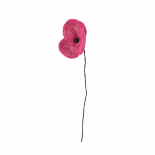 Endless Flower Coquelicot Poppy Fuchsia