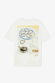 Tee shirt écru huitres arte del buen vivir