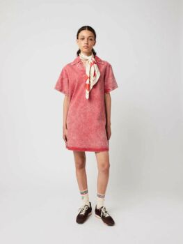 Robe polo rouge