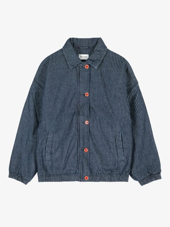 Veste Denim Rayures