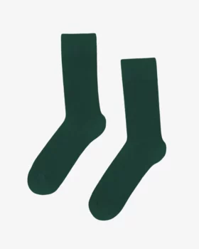 Chaussettes classic emerald green
