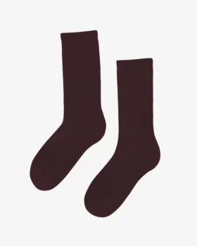 Chaussettes active oxblood red