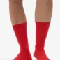 Chaussettes Active Red Tangerine