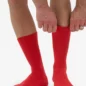 Chaussettes Active Red Tangerine