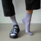Chaussettes Glitter Lurex Lilas 36-40