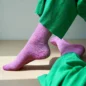 Chaussettes Glittert Lurex Fuschia 36-40