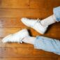 Chaussettes Glitter Lurex Beige 36-40