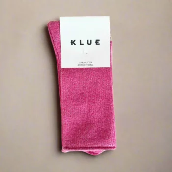 Chaussettes glittert lurex fuschia 36-40