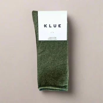 Chaussettes glitter lurex khaki 36-40