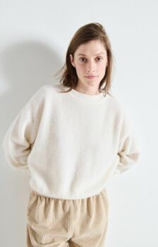 Pull vitow blanc