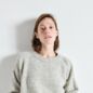 Pull Vitow Gris Clair Mélangé