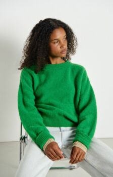 Pull vitow vert trefle