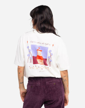 Tee-shirt light house écru