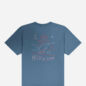 Tee-Shirt Rivage Steel Blue