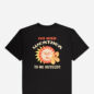 Tee-Shirt Weather Noir Carbone