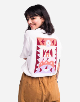 Tee-shirt saloum écru
