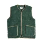 Veste Sans Manches Laine Vert dark green