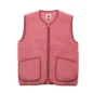 Veste Sans Manches Laine Rose