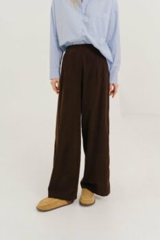 Pantalon jean choco marron