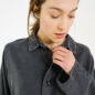 Surchemise Joanie Grey Noir Denim