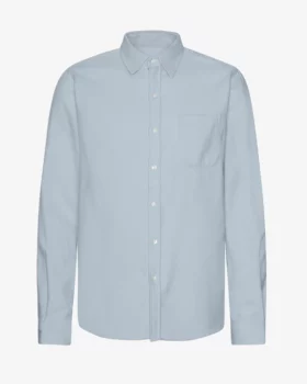 Chemise flanelle steel blue