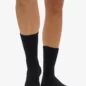 Chaussettes Laine Merinos Deep Black