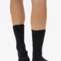 Chaussettes Laine Merinos Deep Black