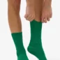 Chaussettes Laine Merinos Kelly Green