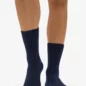 Chaussettes Laine Merinos Navy Blue