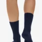 Chaussettes Laine Merinos Navy Blue