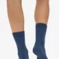 Chaussettes Laine Merinos Petrol Blue