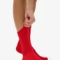 Chaussettes Laine Merinos Red Tangerine