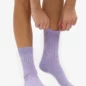 Chaussettes Laine Merinos Soft Lavender