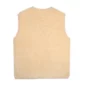 Veste Sans Manches Laine Beige